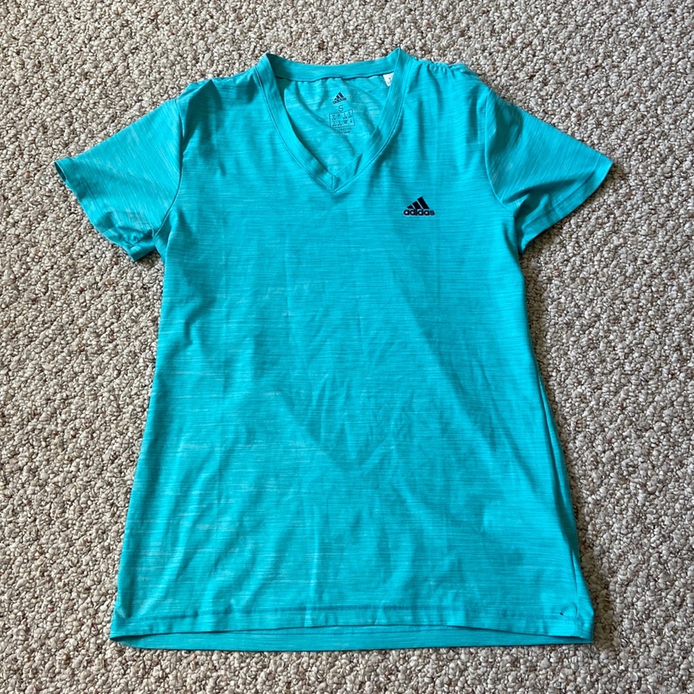 Adidas teal t-shirt size Small
